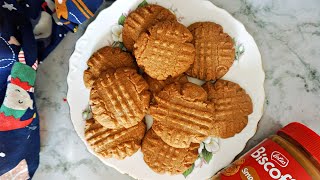 3-Ingredient Biscoff Cookies