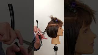 Channel Cutting Razor Hair Texturizer Technique for Volume and Movement #shorts #short