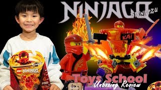 LEGO Ninjago Spinjitzu Spinner - Kai - Unboxing Review Speed Build - Part 1