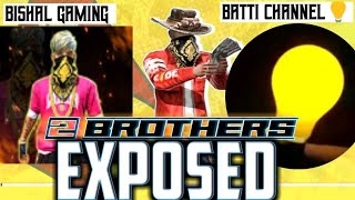 Bishal Gaming Exposed 🙁👿 Batti Channel Exposed👿Justice For Small Youtuber 😍-- Garena Free Fire Nepal