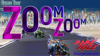 Games That Zoom Zoom - Emulation Livestream Using MAME