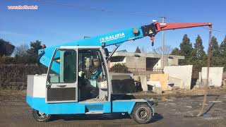 Zibetti - Used electric crane FOR SALE Galizia G90E 9.000 Kg cod. ZW395