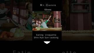 Her fancy cutting? : Mr. Queen Food episode | mrqueen cooking scene | actor food | shinhyesun