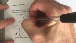 Question 4 - VSEPR shapes and forces - Year 11 Covalent Compounds Practice Test 2 - Walkthrough