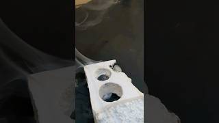 hot steel vs unolit #satisfying #asmr #experiment #hot #steel #unolit