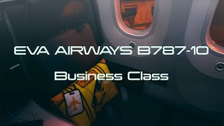 EVA Air Boeing 787-10 Business Class | ICN to TPE