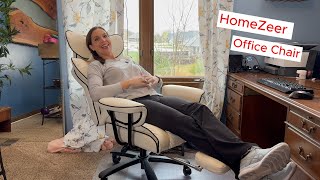 HomeZeer Office Chair, comfortable and reclining! #officefurniture #chair #officelife