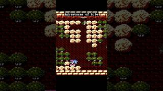 Adventures of Lolo on NES #short #shorts #nintendo #retrogaming #retro #shortvideo #nes #retrogames