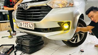 Nân cấp bi gầm led pro cho xe toyota Avanza 2019 độ đèn pi led xe hơi