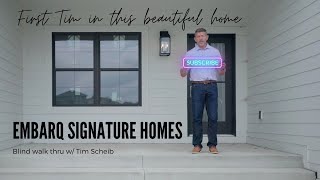 Blind walk through of a new home by Embarq Signature Homes in Des Moines Iowa with Tim Scheib