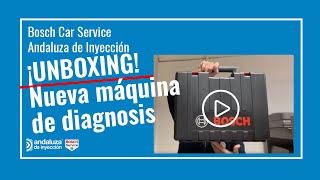 Descubre nuestra NUEVA MÁQUINA DE DIAGNOSIS de Bosch Car Services