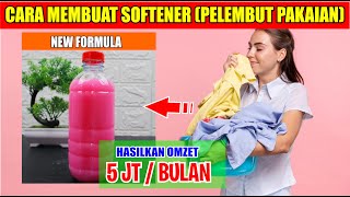 Cara membuat softener new formula || How to make softener for laundry || Ide Bisnis