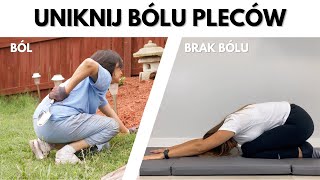 TOP 3 ĆWICZENIA na Ból Kręgosłupa (po Pracy w Ogrodzie)