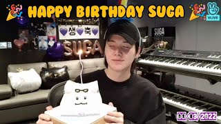 It's Suga Birthday VLIVE 080322 [ENG/CHI/IND/JAP/THA/VIE/SPA SUBS]