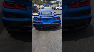 Corvette C8 Z06 startup and walk around