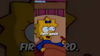 What Happens When The Simpsons Recall Lisa's First Word? #thesimpsons