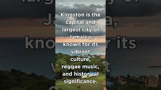 Did you know about Kingston? #shorts #jamaica #kingston