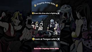 😂Look at Tengen wife's☠️ #demonslayer #kny #foryou #shorts #funnymoments #animeedit