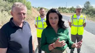 👷🏼👷‍♀️Kantieri i segmentit rrugor Ura e Cerenecit – Peshkopi, ku po vijon puna me ritme të shpejta🤝