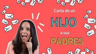 💥Carta REVELADORA de un HIJO a sus PADRES💥 || 12 CLAVES que *TODAS* las M(P)ADRES deberían saber!!