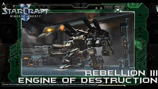 Starcraft 2 Wings of Liberty Mission 21 - Rebellion 3 Engine of Destruction