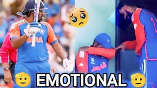 Rohit Sharma gets Emotional - Virat Kohli Reaction | India Vs England T20 World Cup Match 2024