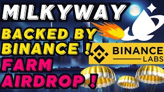 Milkyway Airdrop for Celestia TIA Stakers Backed by Binance!