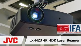 NEU - JVC LX-NZ3 4K HDR Laser Projektor mit Auto Tone Mapping (IFA 2019)