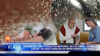 4 de cada 10 adultos mayores, en Colombia, entre los 50 y 60 años padecen de Hipertensión Arterial