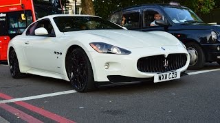 Maserati GranTurismo S - EPIC EXHAUST SOUND in London