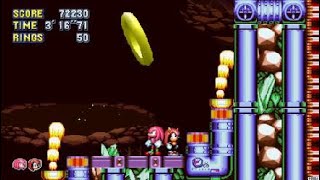 Sonic Mania Plus (Encore Mode) - Lava Reef Zone Act 2 Special Stage Rings