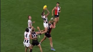 Jeremy Howe Screamer Mark - Saints Vs Pies Round 1