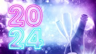 New Year's Eve Background Frame Welcome 2024 Background