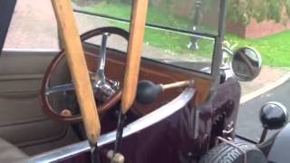 Bullnose 1926 two seater and dickie