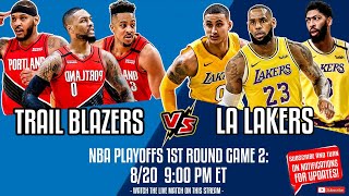 Los Angeles Lakers vs Portland Trail Blazers | Lakers vs Trail Blazers NBA Live Stream | NBA Stream