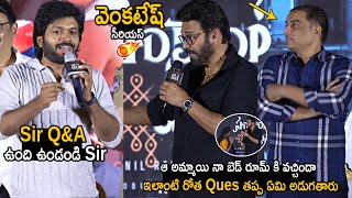 Venkatesh Gets Serious On Anil Ravipudi In Sankranthiki Vasthunam Event | Dil Raju | FC