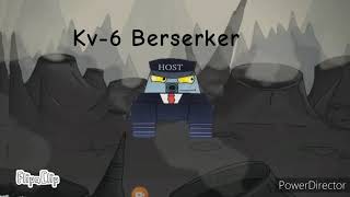 Kv-6 berserker VS Tv-8. Cartoons about Tanks.