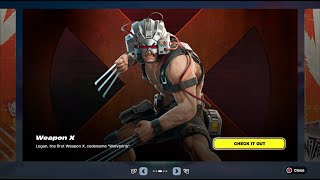 Fortnite | Weapon X | Purchase Bundle | Preview Styles | View Details | Chapter 5 Season 3.