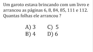 VOCÊ ERROU ESSA !? RACIOCÍNIO LÓGICO! 95% Erram essa Questão de Raciocínio Lógico Matemático!