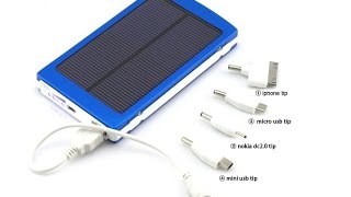 Power Bank солнечной энергии 120000 мАч Распаковка Спор Возврат денег