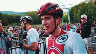 Vital Albind second place in the U23 World Championship Mont Sant Anne 2019