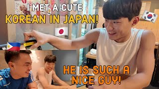 I met a KOREAN in JAPAN - Man is so Smart & Kind! | Marvin Samaco