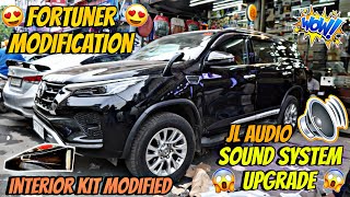 Fortuner Modification ✅💯 JL Audio Sound System Upgrade 🔥😱 Sound System in Toyota Fortuner