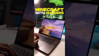 Minecraft w/ Shaders on $4000 MacBook Pro? #tech #pcsetup #gamingsetup