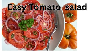 Easy Tomato Salad @recipesbydis