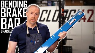 Fabricating a Storage Rack for the Bending Brake Clamping Bars | Baileigh Electromagnetic Brake