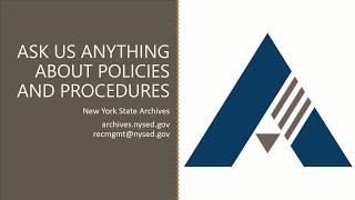 Ask Us Anything About Records Management Policies