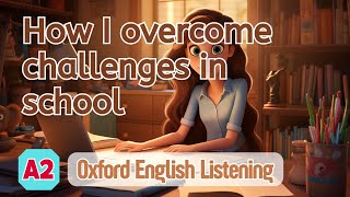 Oxford English Listening | A2 | How I overcome challenges in school