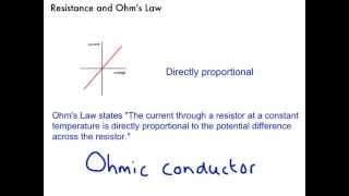 P2 4.3 Resistance and Ohm's Law