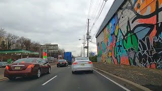 Driving in New Jersey, USA | Union City to the South Ward of Newark